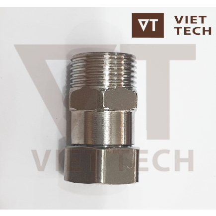 Măng xông ốc ren trong ren ngoài - ren 21 inox 201