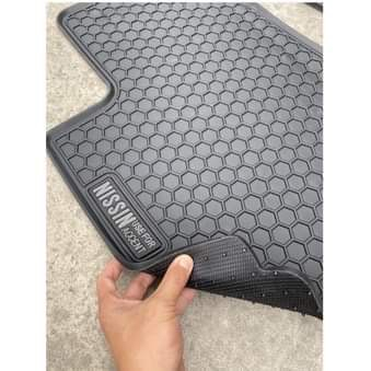 Thảm Lót Sàn Cao Su Xe Huyndai Accent Cao Cấp Màu Đen