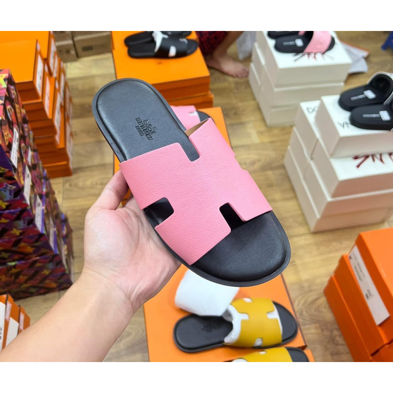 Dép H.ermes Form Like A.uth Màu ss2023 Cao Cấp, Dép HM
