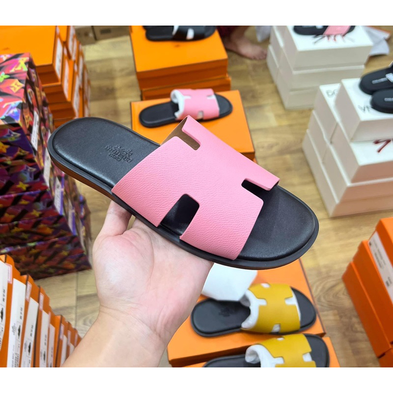 Dép H.ermes Form Like A.uth Màu ss2023 Cao Cấp, Dép HM