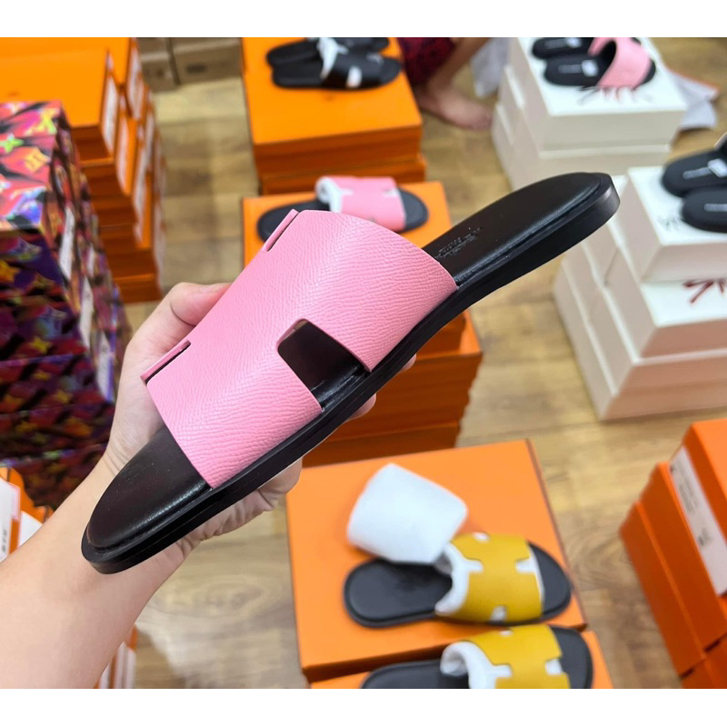 Dép H.ermes Form Like A.uth Màu ss2023 Cao Cấp, Dép HM