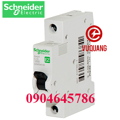 Át tô mát 1pha 6A 4,5kA Schneider