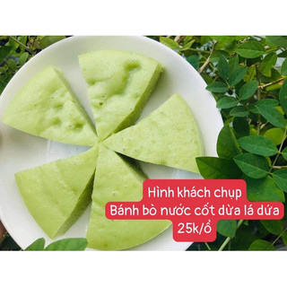 Set 2 bánh bò xốp lá dứa nước cốt dừa