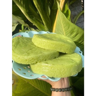 Set 2 bánh bò xốp lá dứa nước cốt dừa
