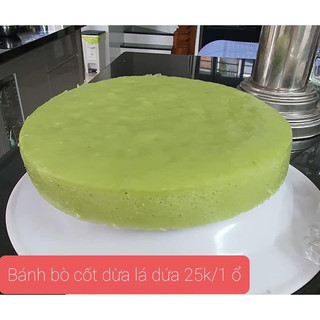 Set 2 bánh bò xốp lá dứa nước cốt dừa