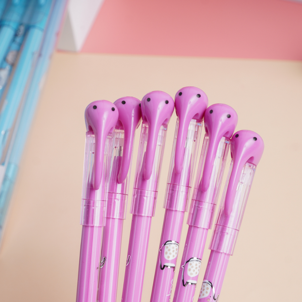 Bút Gel Xóa Được Hình Chú Voi Ngòi 0.5mm CLASSMATE - 1 Chiếc, Mực Đậm, Đều, Dễ Dàng Tẩy Xóa CL-GP215