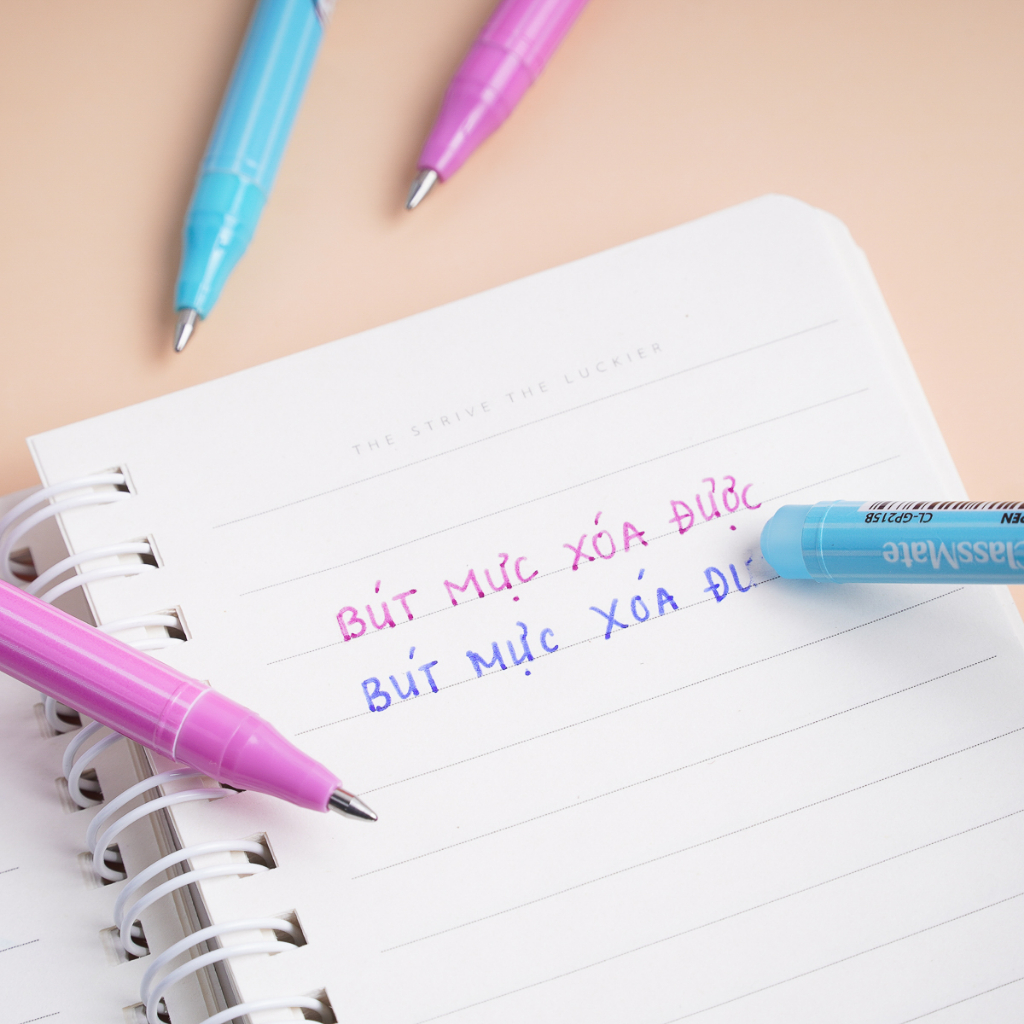 Bút Gel Xóa Được Hình Chú Voi Ngòi 0.5mm CLASSMATE - 1 Chiếc, Mực Đậm, Đều, Dễ Dàng Tẩy Xóa CL-GP215