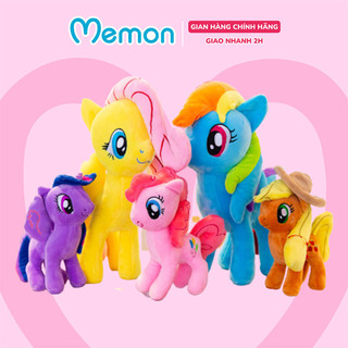 Ngựa Bông Pony Nhiều Màu Sắc Cao Cấp Memon