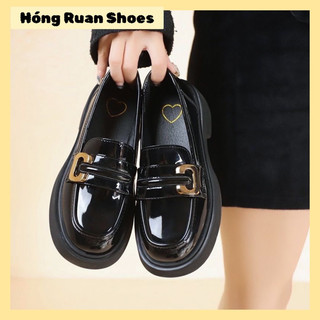 GIÀY LƯỜI OXFORD GIÀY LOLITA BÚP BÊ CAO CHỮ C TREND 2023