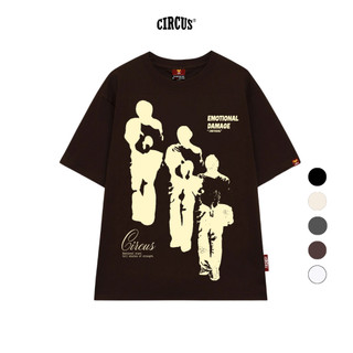Áo thun unisex oversize local brand 100% cotton - MÃ EMOTIONAL DANMAGE S21 CIRCUS