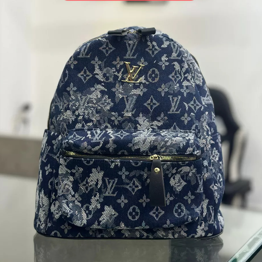 BALO DA LV LOANG HỌA TIẾT  Nam nữ đi học cặp đi học nam nữ đẹp phong cách thời trang unisex