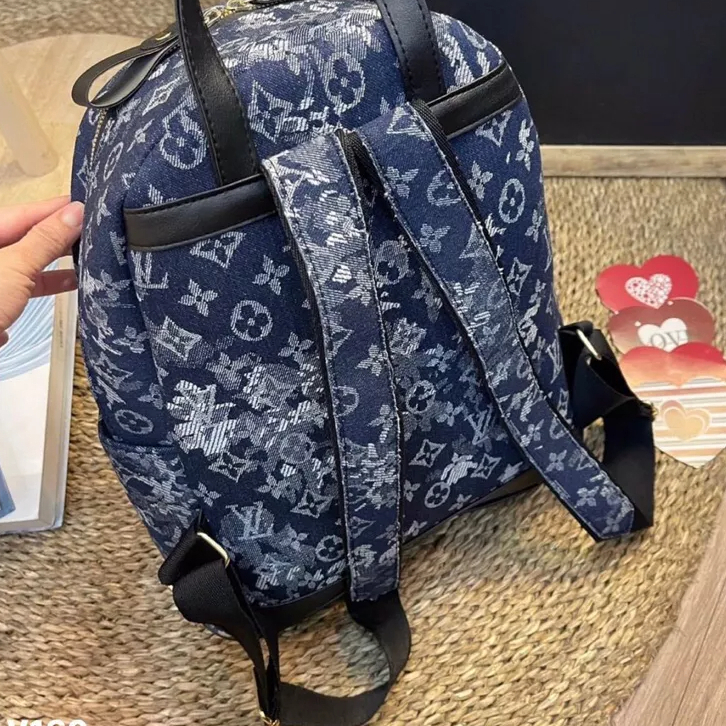 BALO DA LV LOANG HỌA TIẾT  Nam nữ đi học cặp đi học nam nữ đẹp phong cách thời trang unisex