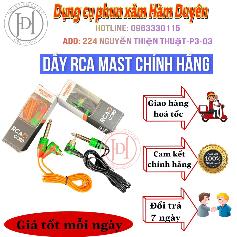 DÂY RCA LOẠI 1 CHÍNH HÃNG MAST