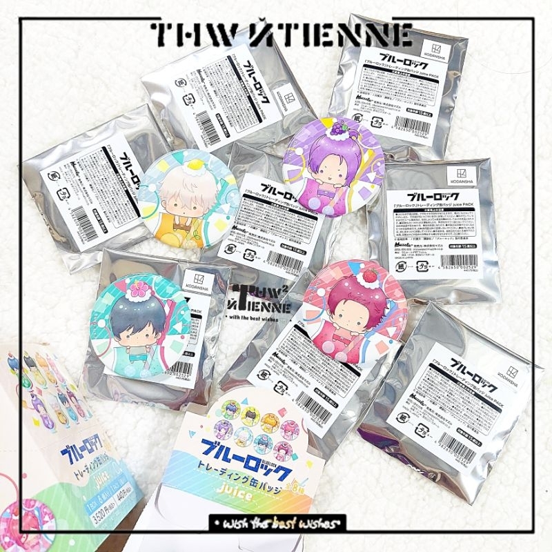 Pack nhân phẩm badge BLUE LOCK