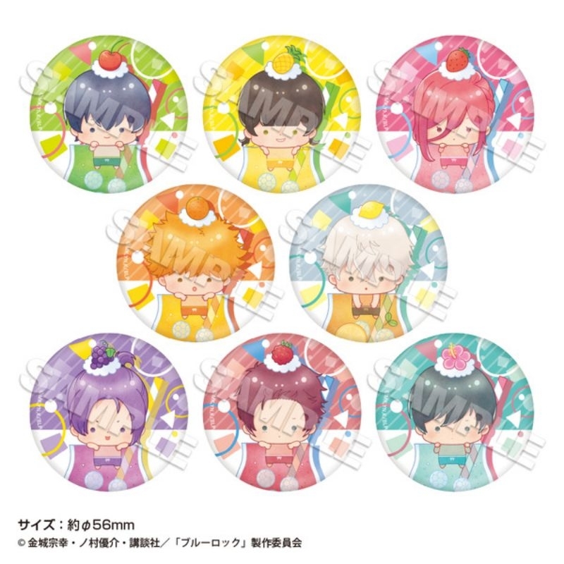 Pack nhân phẩm badge BLUE LOCK