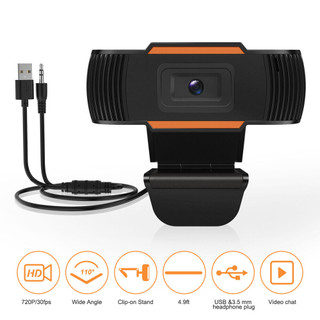 Webcam Máy Tính CENLICA Full HD 720p,Có Mic Chuyên Dụng Cho PC và laptop,Học Làm Việc,Online,Livestream Siêu Rõ Nét