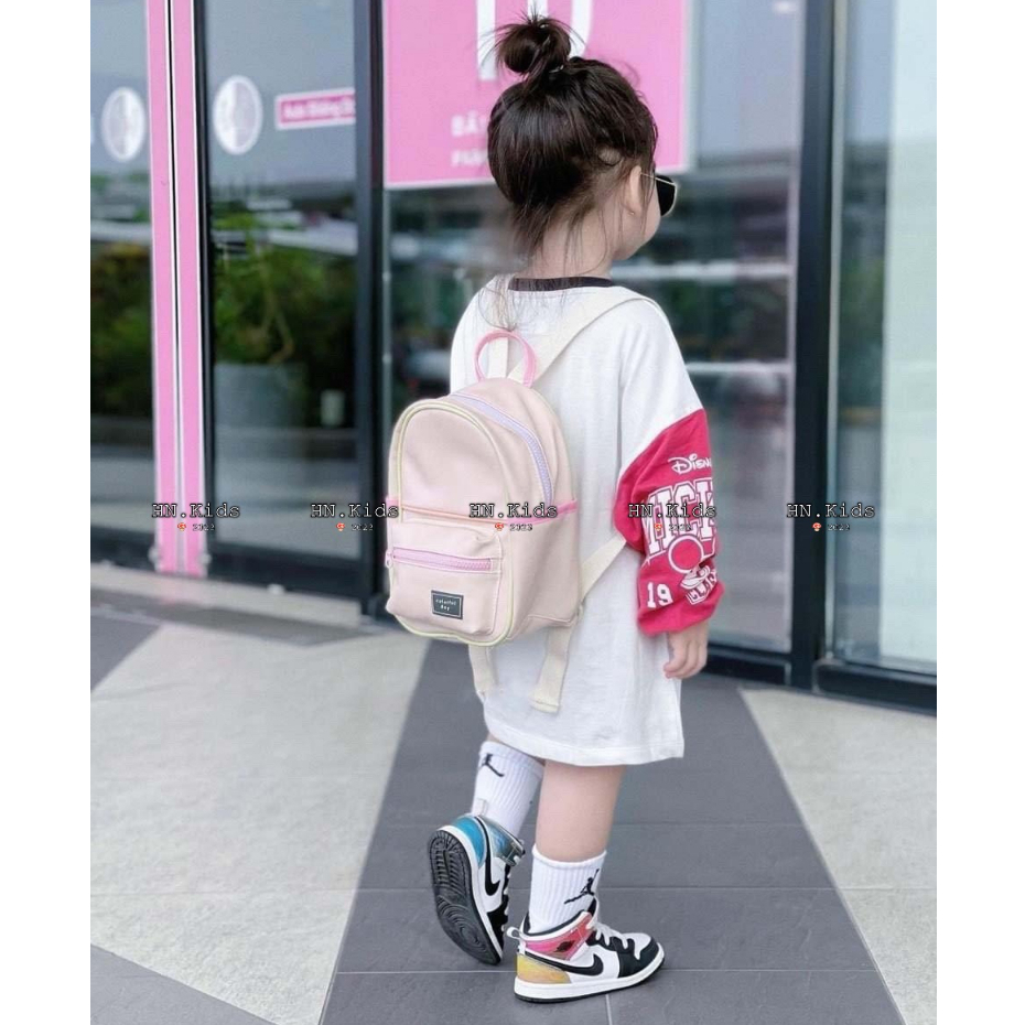 Áo váy bé gái dài tay Mickey xinh xắn size đại 10-35kg kèm ảnh thật Đầm bé gái mặc thu đông hình Micky Hadukids