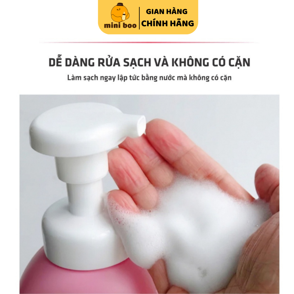 Nước Rửa Bình Sữa An Toàn Cho Bé Kichilachi Chai 500ml - MINIBOO