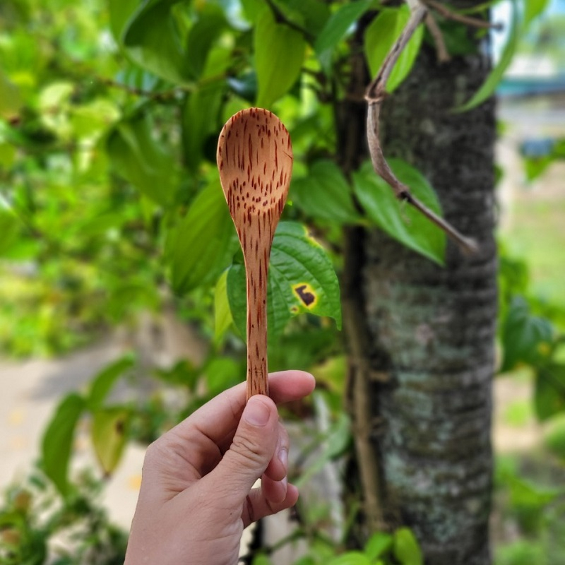 Bộ chén bát gáo dừa và thìa cao cấp dùng ăn granola Tiệm hạt Chang