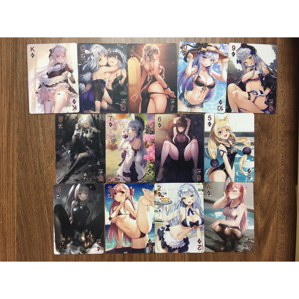 (Rain15) Thẻ bo góc nhân vật Girls' Frontline album số 2