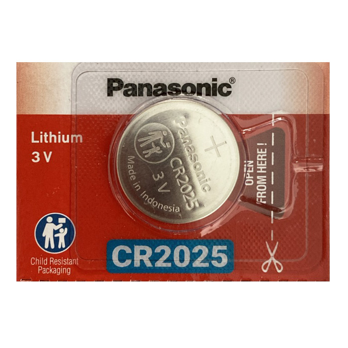 PIN CR2025 3V PANASONIC CHÍNH HÃNG VỈ 5 VIÊN