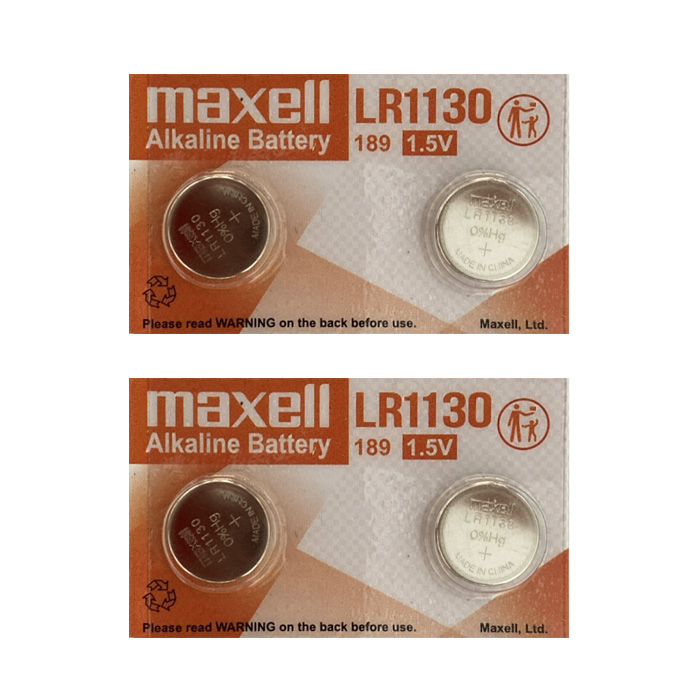 Pin LR1130, LR54, AG10, 189 - Pin cúc áo hiệu MAXELL Alkaline Watch Battery