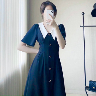 Đầm sơ mi nút ngọc 3 màu (kèm hình thật)