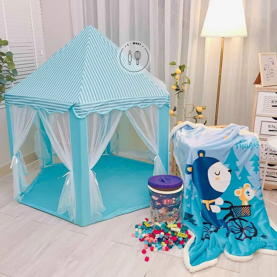 Lều rèm công chúa hoàng tử cho bé yêu