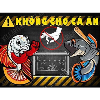 Trang Trí Bể Cá, Decal Dán Bể Cá Vui Nhộn