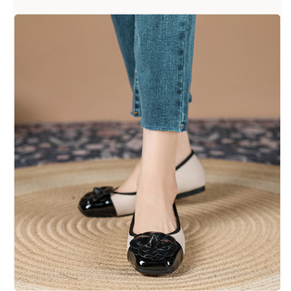 HÀNG CÓ SẴN ( Size 40 ➡️ 44) _ Giày Búp Bê Đính Nơ đá BIG SIZE