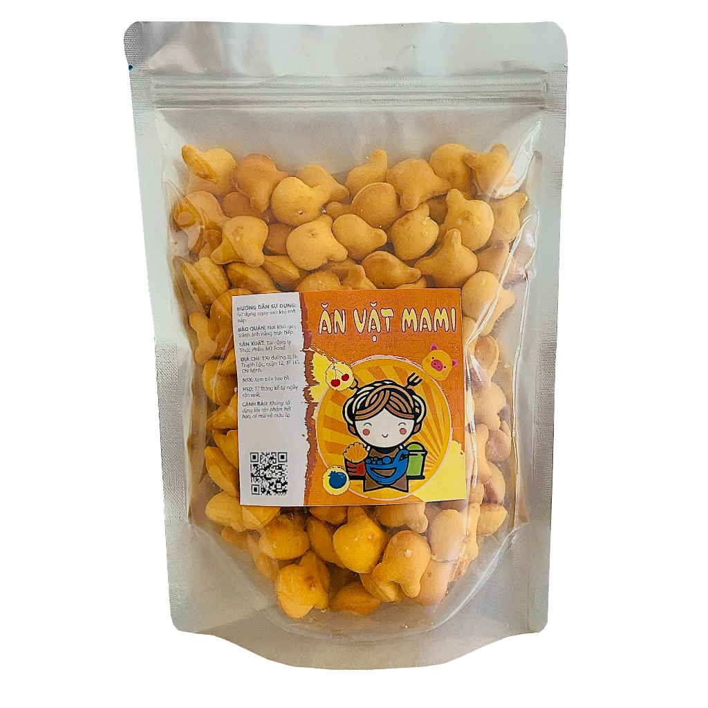 500g Bánh Gấu Nhân Kem MamiFood