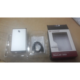 Hộp đựng ổ cứng HDD Box 2.5" Transcend 25S3 (Bạc)