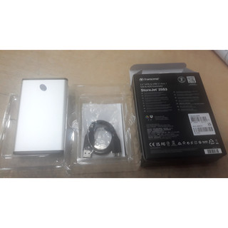 Hộp đựng ổ cứng HDD Box 2.5" Transcend 25S3 (Bạc)