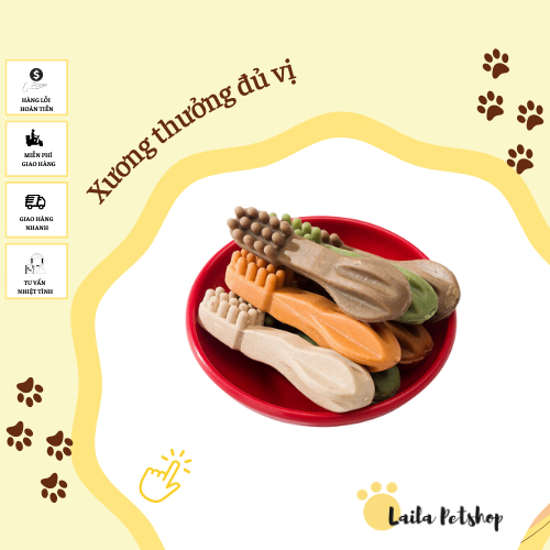 Bánh Thưởng PETSNACKS gói 90g đủ vị cho thú cưng