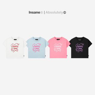 Áo thun croptop insane l insane love croptop