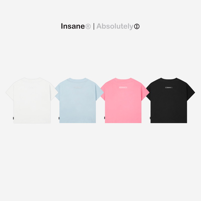 Áo Thun Croptop INSANE l Insane Love Croptop