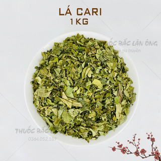 Lá cà ri Ấn Độ 1kg, curry leaves, gia vị nấu cà ry, cari khô, thơm - Lãn Ông