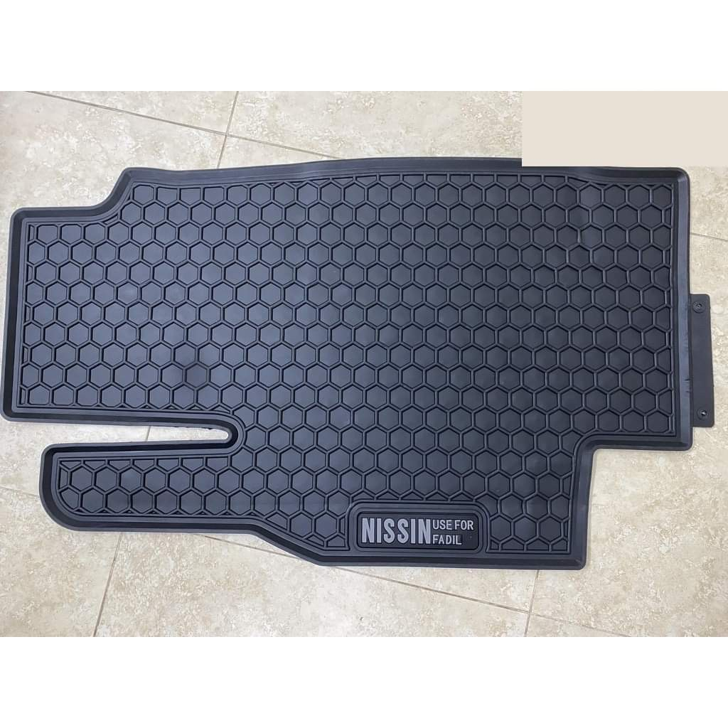 Thảm Lót Sàn Cao Su Xe Vinfast Fadil Cao Cấp Màu Đen