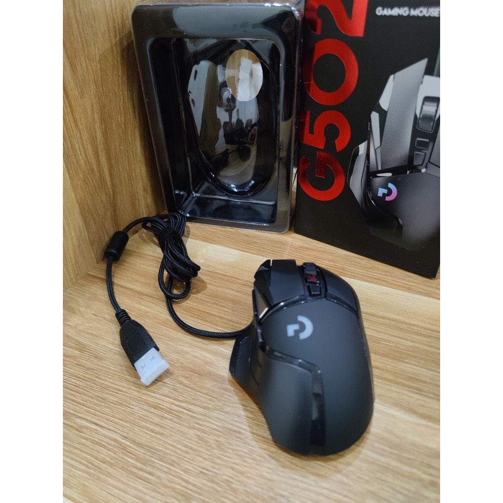 Chuột game có dây Logitech G402,G502 Hero - Cảm biến Hero, RGB, 8 nút lập trình bảo hành 24 tháng