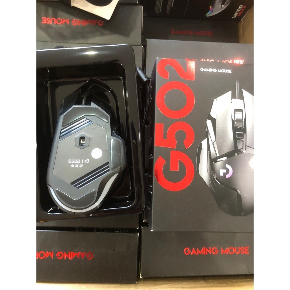 Chuột game có dây Logitech G402,G502 Hero - Cảm biến Hero, RGB, 8 nút lập trình bảo hành 24 tháng