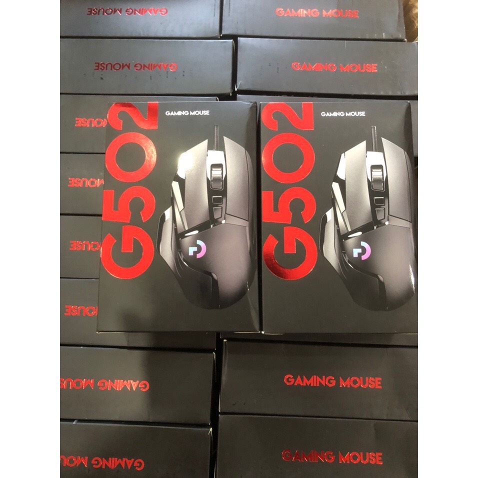 Chuột game có dây Logitech G402,G502 Hero - Cảm biến Hero, RGB, 8 nút lập trình bảo hành 24 tháng
