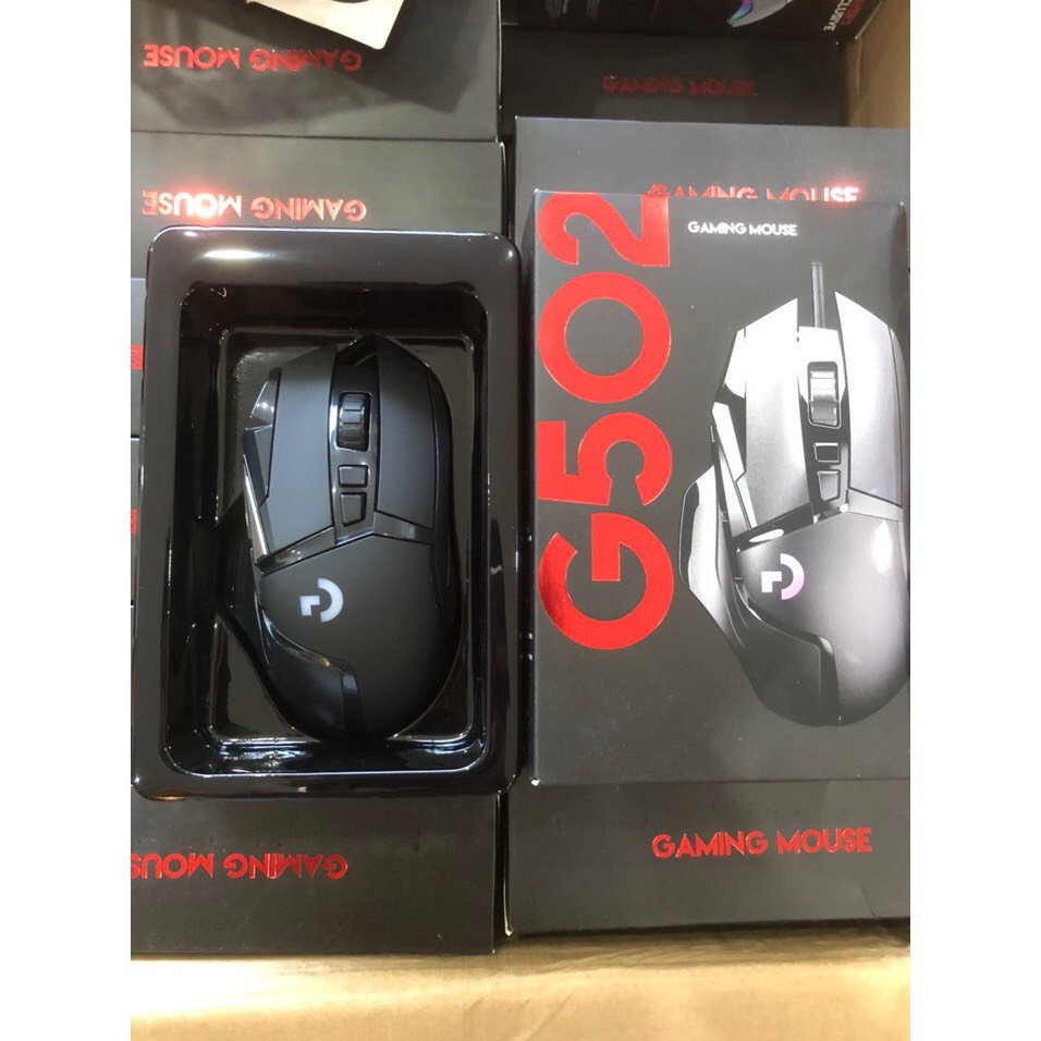 Chuột game có dây Logitech G402,G502 Hero - Cảm biến Hero, RGB, 8 nút lập trình bảo hành 24 tháng