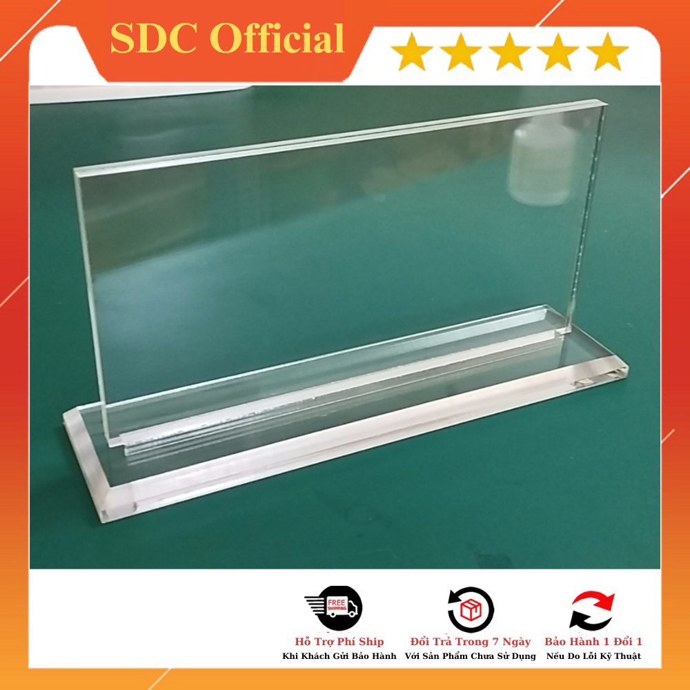 Biển Chức Danh Mica - Biển Chức Danh Để Bàn Giá Rẻ - Bảng Chức Danh Đẹp