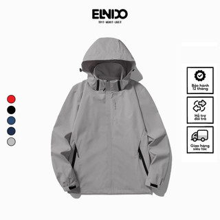 Áo Gió Nam, Nữ ELNIDO 2 Lớp Chất Liệu Cao Cấp Tráng Bạc, Chống Nước, Cản Gió Tốt