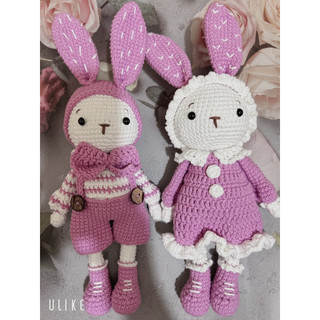 Thỏ bông móc len Miti - Crochet the Miti