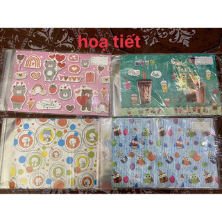 COMBO 10 GIẤY BAO TẬP HÌNH + BAO NILONG KIẾNG