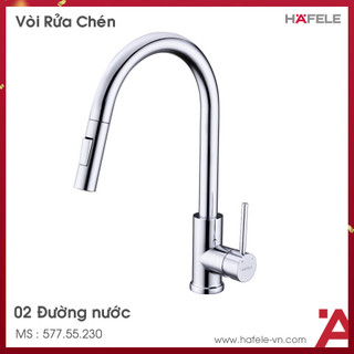 Vòi rửa bát hafele ht21-ch1p287 577.55.230