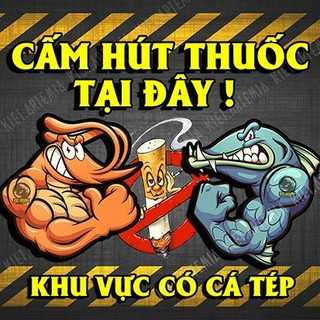 Trang Trí Bể Cá, Decal Dán Bể Cá Vui Nhộn