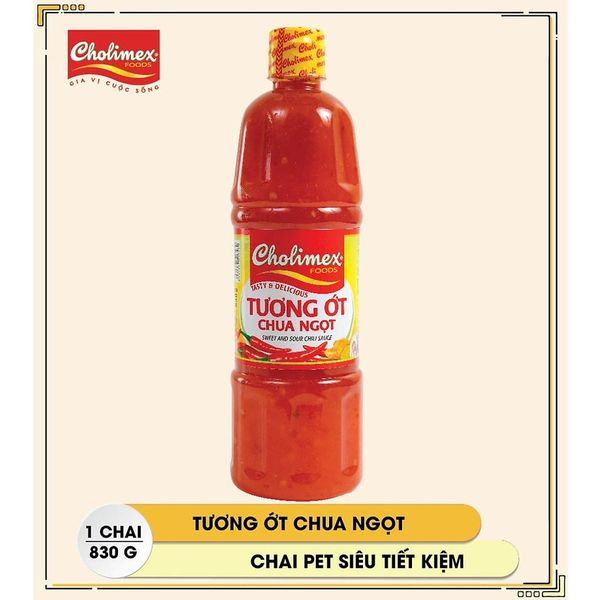 Chai Tương ớt Cholimex chai 830g