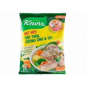 Hạt nêm thịt thăn, xương ống, tủy Knorr gói 400g